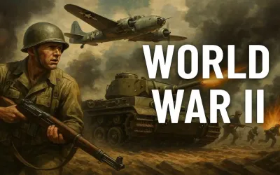 द्वितीय विश्व(World War 2) युद्ध का विस्तृत इतिहास | कारण, घटनाएं, भारत की भूमिका, परिणाम और प्रभाव (1939-1945)