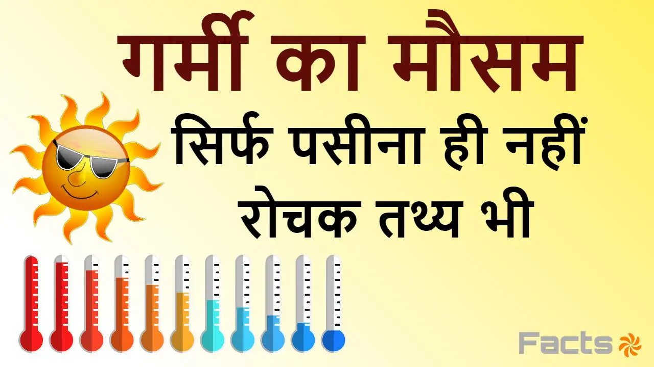 गर्मी का मौसम: सिर्फ पसीना ही नहीं, रोचक...